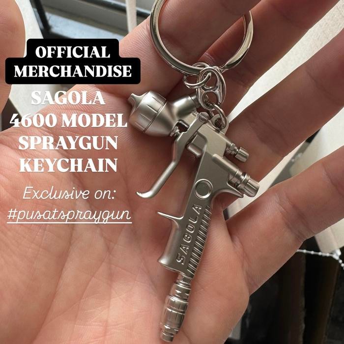 Gantungan Kunci Spraygun Sagola 4600 (Ganci / Keychain) MERCHANDISE RESMI SAGOLA