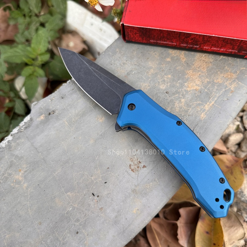 Ks 1776 NBBW Folding Knife 3.25" Blade D2 Steel Outdoor Camping Portable EDC Hunting Knife