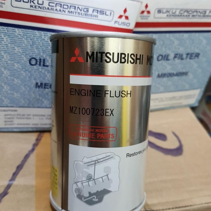 DISKON ENGINE FLUSH MITSUBISHI 300ML ORIGINAL untuk BENSIN dan DIESEL