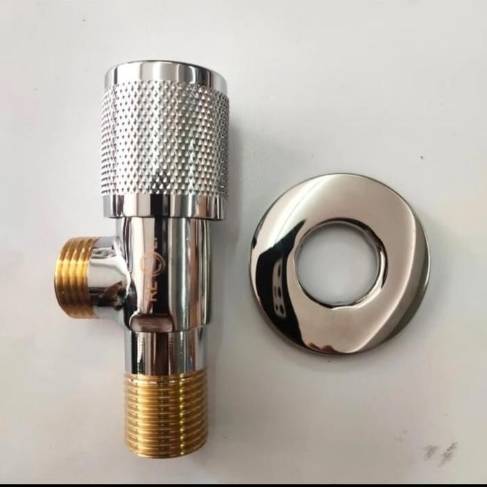 DISKON stop kran 1/2 kuningan tebal