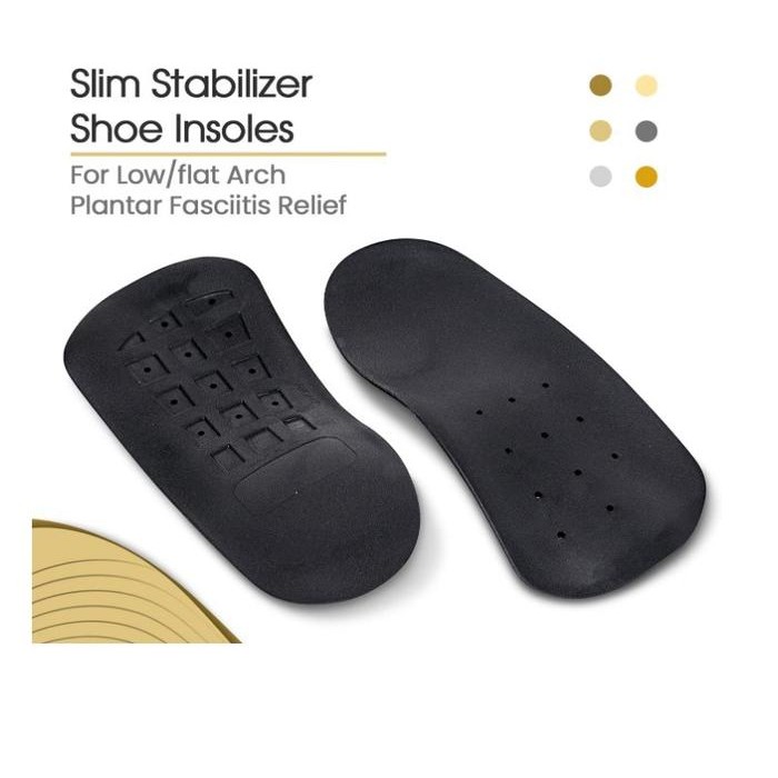Insole Flat Foot / Ortopedi Orthotics Arch Support Alas Sol Kaki Datar Pasti Diskon