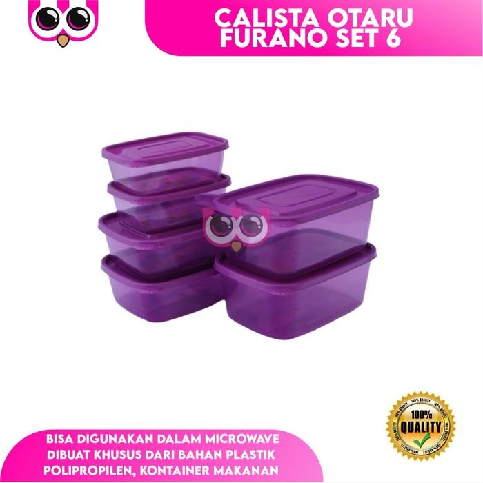 [ FURANO ] CALISTA OTARU FURANO SET 6 / TOPLES CALISTA ISI 6