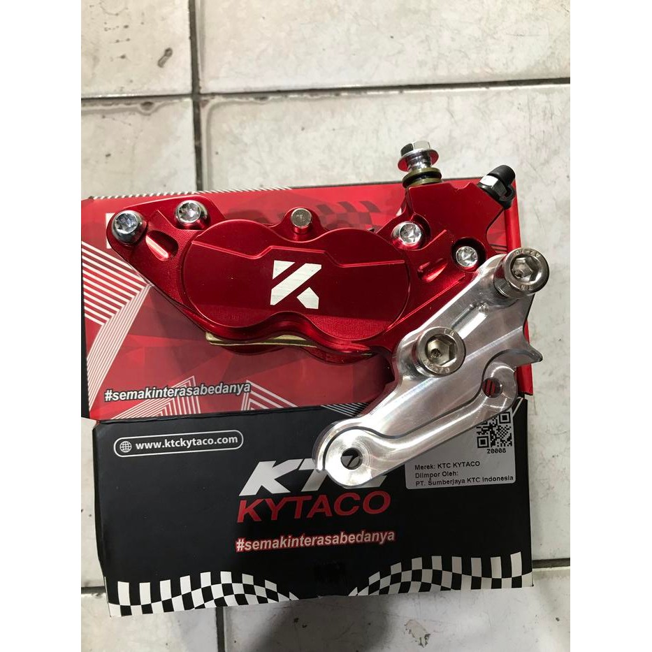 Terbagus Kaliper 4 Piston Krr 150 320Mm Kaliper Ninja Kr 150 4 Piston Ktc Kytac Terlariss !!