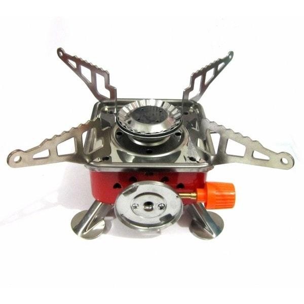 Kompor Camping Portable Mini Bentuk Kotak Camping Stove Gas Gunung Kecil
