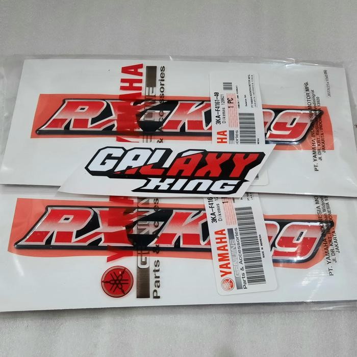 Emblem Dop Box Aki Rx King 2004 2005 2006 Original
