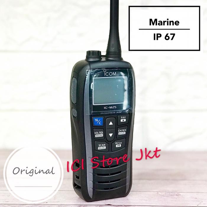 Radio Ht Icom M25 Marine (Original)