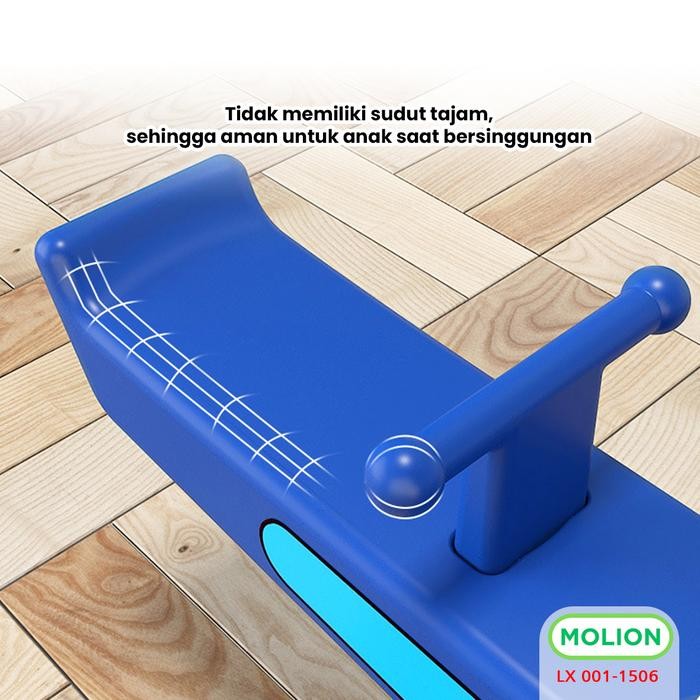 MOLION SNI Mainan Jungkat Jungkit Anak Perosotan Playground Plastik Permainan Kuda Kudaan
