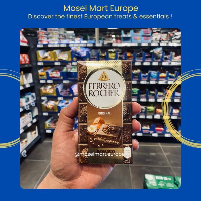 ORIGINAL (READY) Ferrero Rocher Coklat Bar Hazelnut + Raffaello