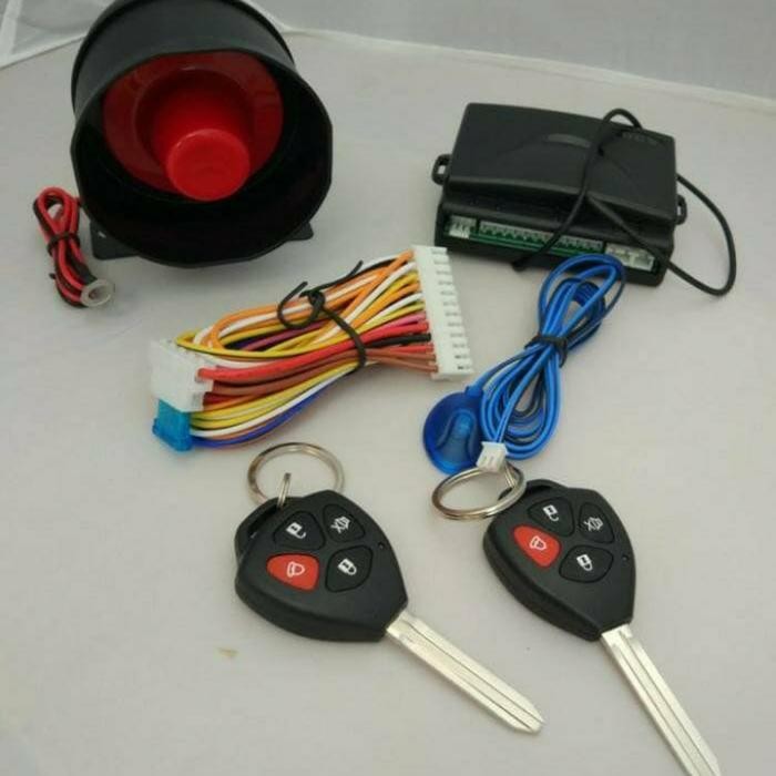 Alarm mobil model remot kunci inova universal