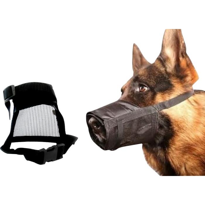 Penutup Mulut anjing brongsong mulut anjing dog muzzle