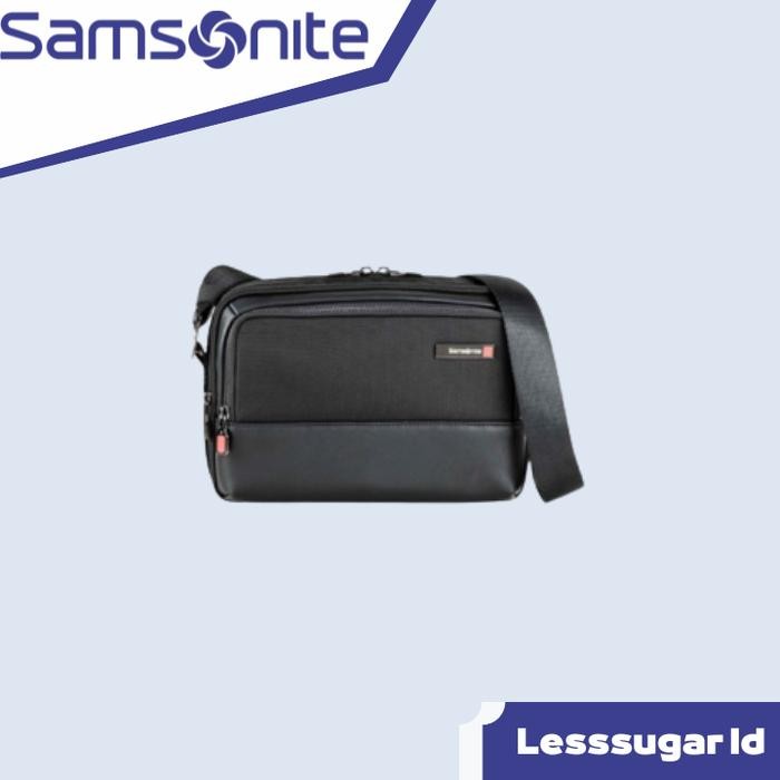 Tas Selempang SAMSONITE Sefton Warna Hitam Tas Slempang Pria best seller