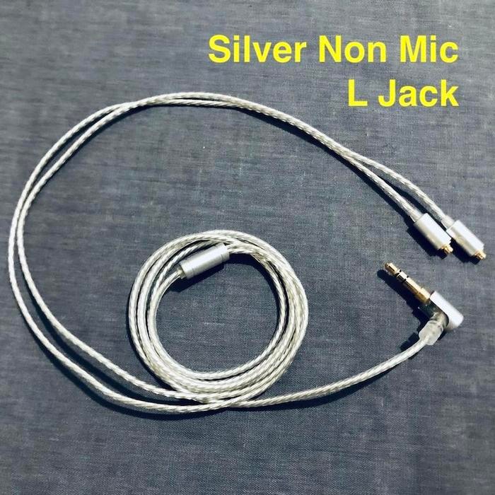 Kabel Mmcx Custom Hifi Sound Improved Silver Plated Mmcx Pin Cable Replacement PromoR03925