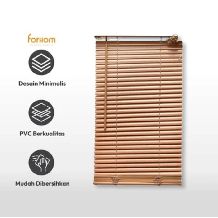 Tirai Jendela Gulung Tali / Tirai Lipat / Tirai Plastik Pvc Gulung Jendela / Venetian Blind / Rooler