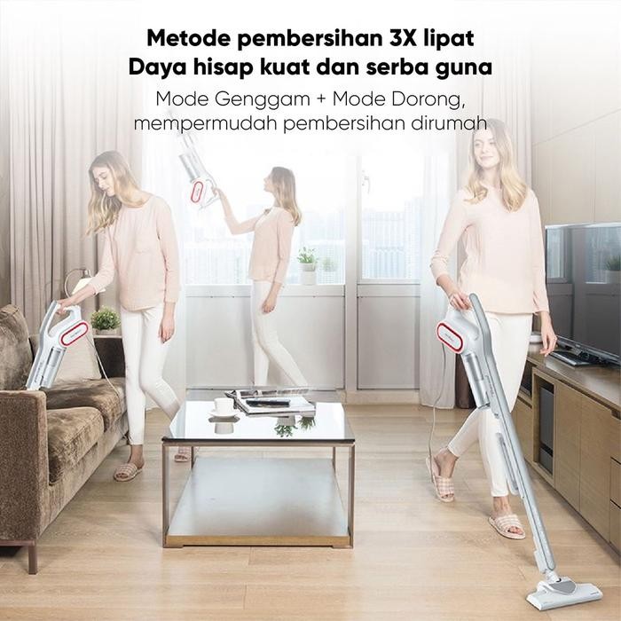 Deerma DX700 2-In-1 Handheld Vacuum Cleaner home penyedot debu Deerma DX700S Vacum Cleaner Deerma DX