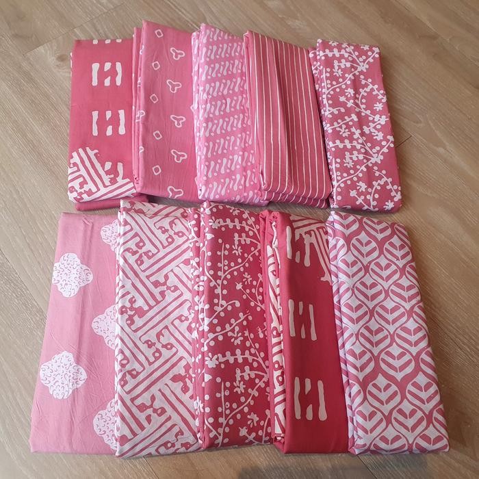 Kain Batik Garutan warna Pink Dusty (150319)