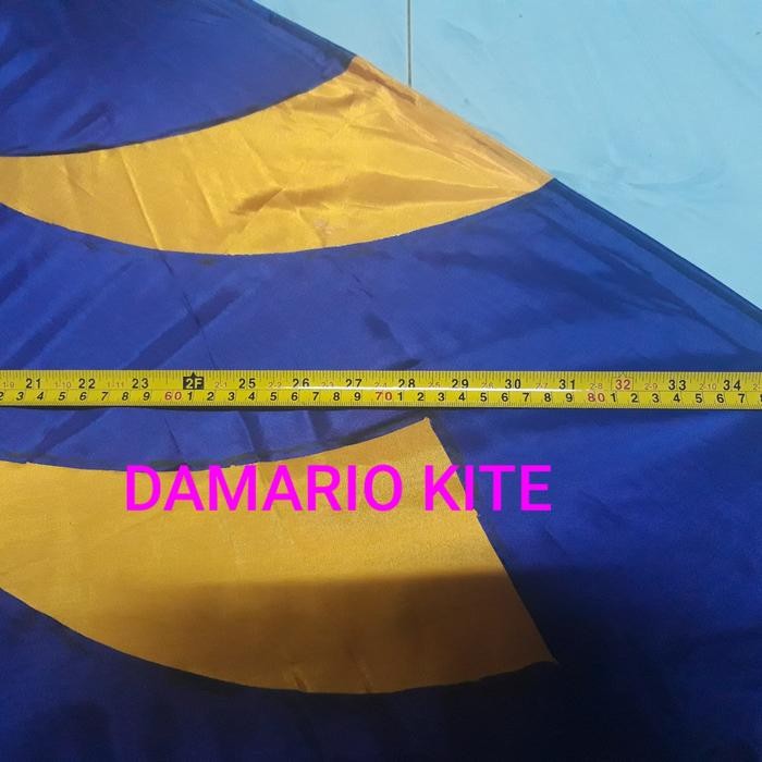 layangan karakter ikan kain