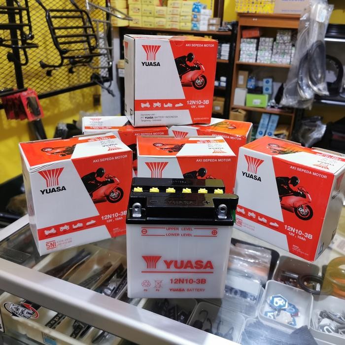 Aki Accu Basah 10 Ampere Vespa Excel Exclusive2 Spartan Original Yuasa