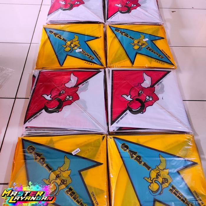 layangan sukhoi lilitan - layangan sukoi sapi - layangan sukoi sapi mb