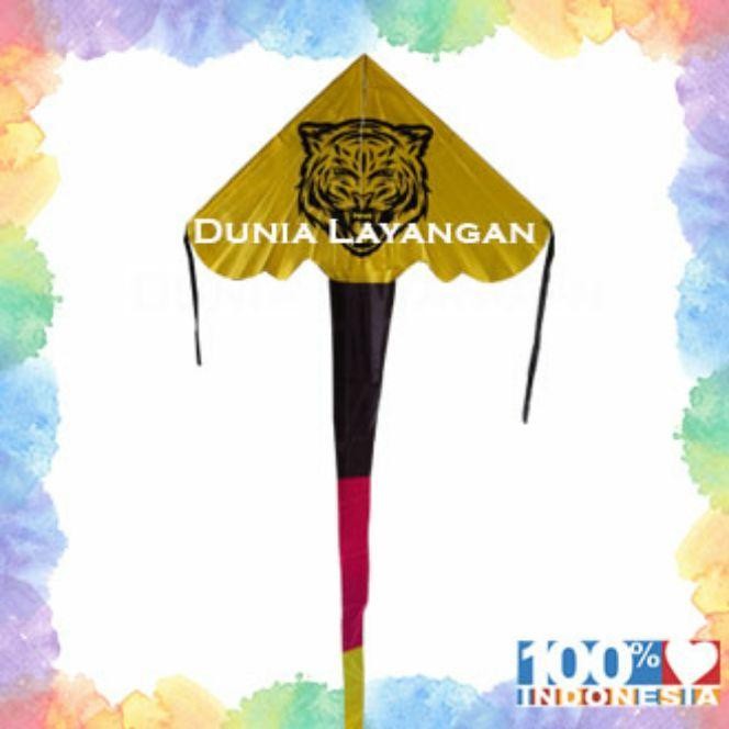 LAYANGAN PETENG KAIN PARASUT KARAKTER SABLON LAYANGAN PANTAI