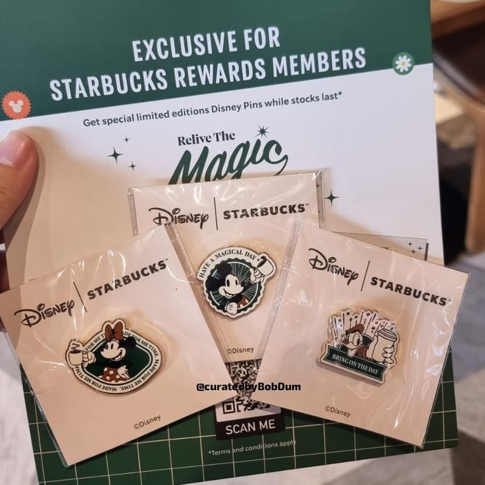 Starbucks Disney Pin Enamel Limited best seller