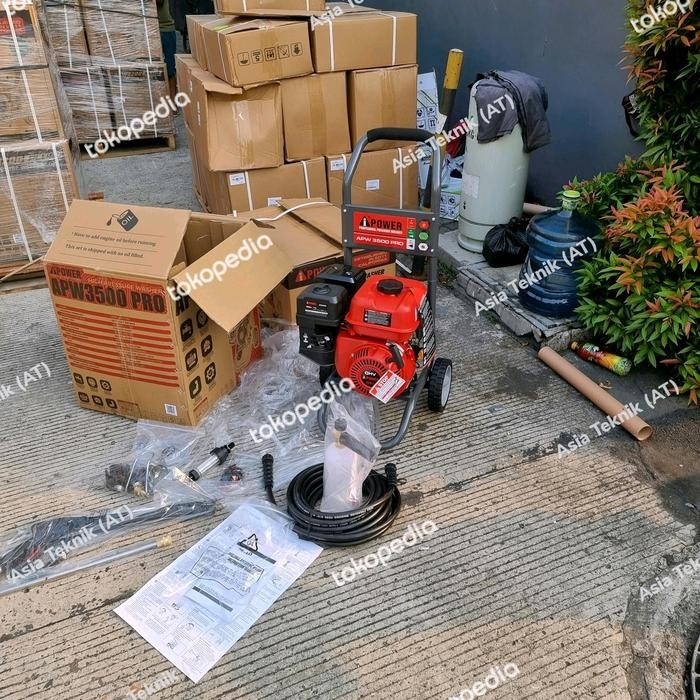 Aipower Jet Cleaner High Pressure Washer Apw 3500 Pro Heavy Duty