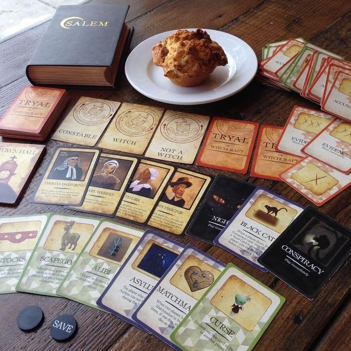 STOK TERBATAS  SALEM 1692 BOARD GAME (ORIGINAL) TERJANGKAU