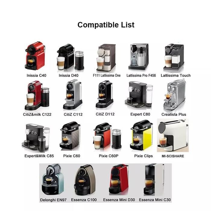 Icafilas Nespresso Capsule Disposable Coffee Pod Kapsul Kopi Promo 