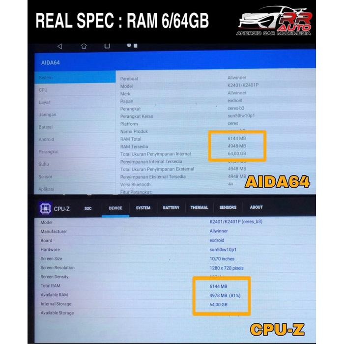 READY Xpander Utimate,Sport,Exceed head unit 6/64gb QLED,android 10inch (bonus kamera & socket PNP)