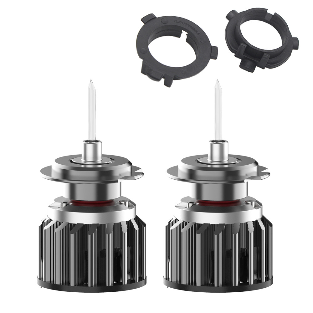 2Pcs Super Bright High Penetrability H7 LED Headlight 100W 16000LM