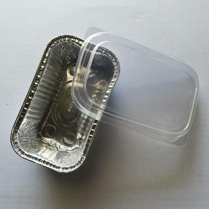 HariPromo- 10Pcs Ox250 Alutray Persegi Panjang - Alumunium Foil Cup