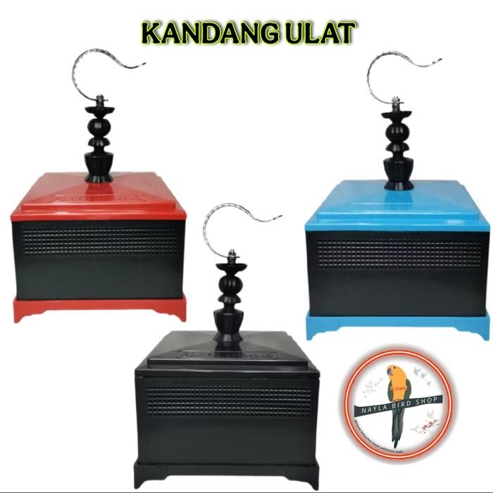 PetShoPq- Kandang Ulat Elite Song Wadah Ulat Magot Cacing Kotak Ulat Kotak Jangkrik