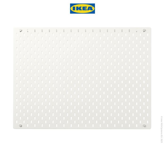 IKEA SKADIS Papan Berlubang Pegboard Putih 56x76 cm