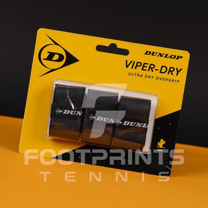 a44q- Dunlop Viper Dry Overgrip Grip Raket Tenis Tennis Racket Grips