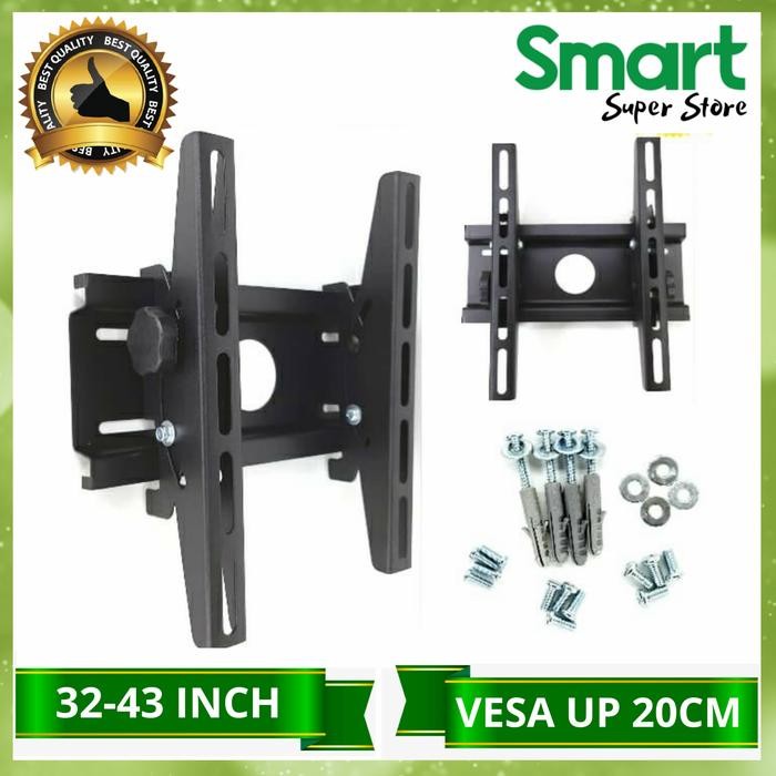 North Bayou - Bracket Tv Bahan Trbal 22-24-28-32-40 Inch