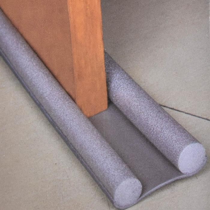 Lansungkirim- Azko Krisbow Penutup Lubang Bawah Pintu Foam Seal 95X2.5 Cm - Abu-Abu Bottom Door Seal