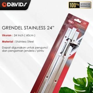 Lansungkirim- Grendel Pintu Panjang Gerendel Stainless 24 Inch 60Cm
