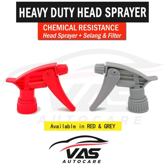 InstanMohonChat- Trigger Sprayer Heavy Duty Chemical Resistant Spray Resistance Head