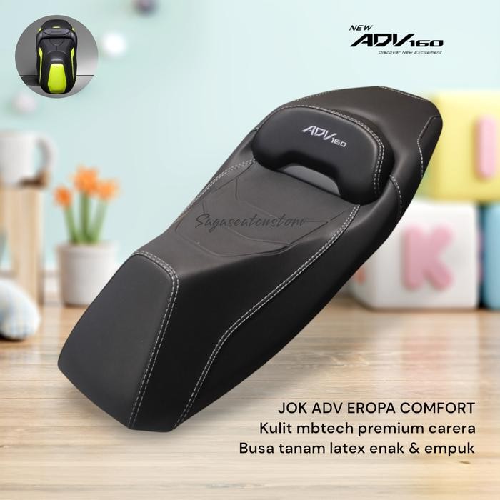 Jok ADV 160 custom eropa comfort bahan carera plus latex
