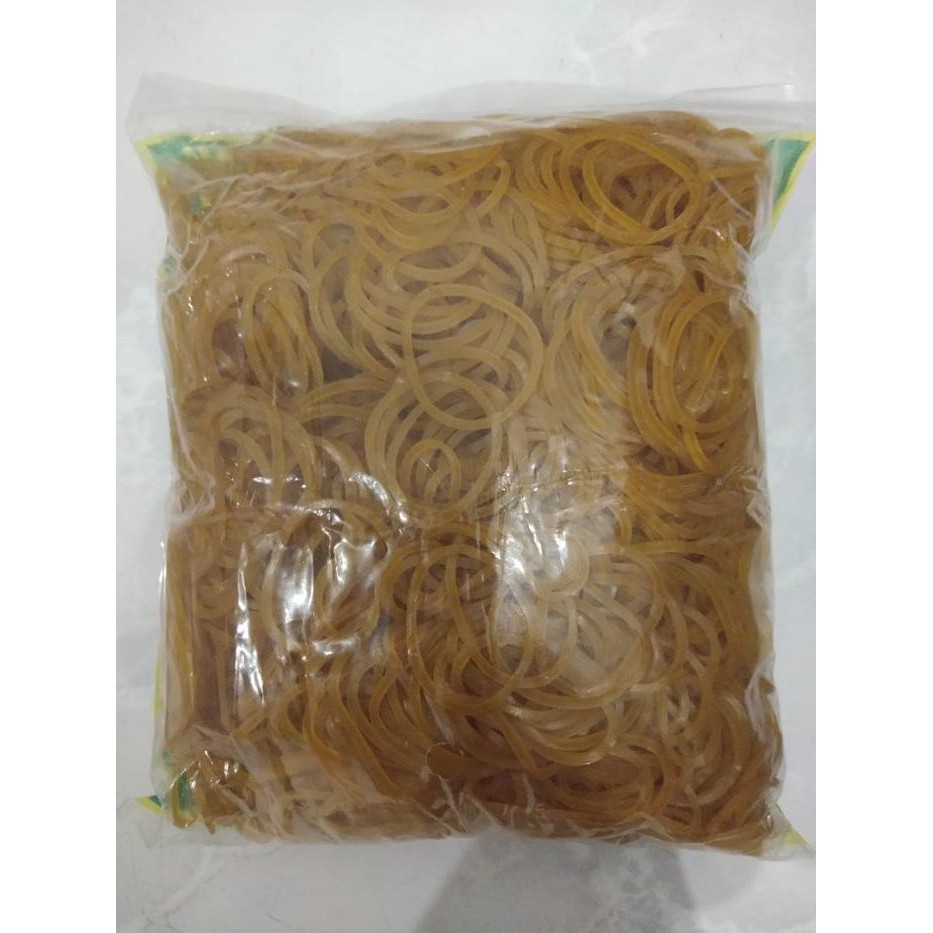 hr8k- Karet Gelang Kuning/Karet Gelang Kecil/ Karet /Gelang Karet ( 500 G)