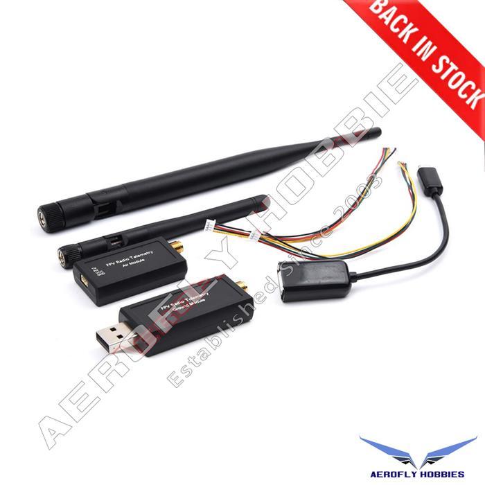 3DR 433MHZ 500MW SIK RADIO TELEMETRY SET FOR PIXHAWK OR APM FREE BUBBLEWRAP