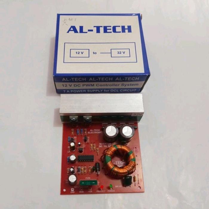 Inverter 12V Dc To 32V Simetris Dc Pmw Controller System Inverter Dc To Dc