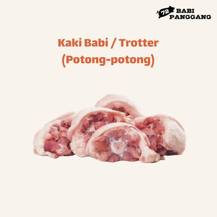 Daging Babi Kaki / Pork Trotter + Hock / Pork Knuckle (1 Kaki)