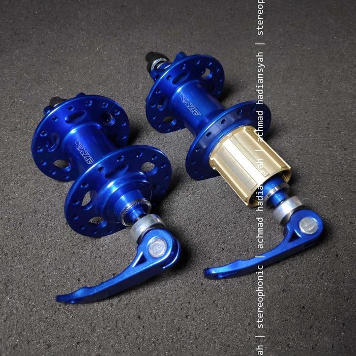 Baru Hub Freehub Raze 32 Hole Raze Hub Freehub 32H Hub Raze Biru 32 Hole Freehub Raze 32H Blue
