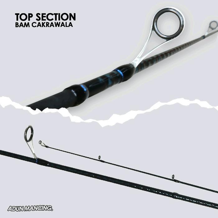 Top Section Bam Cakrawala / Ujung joran