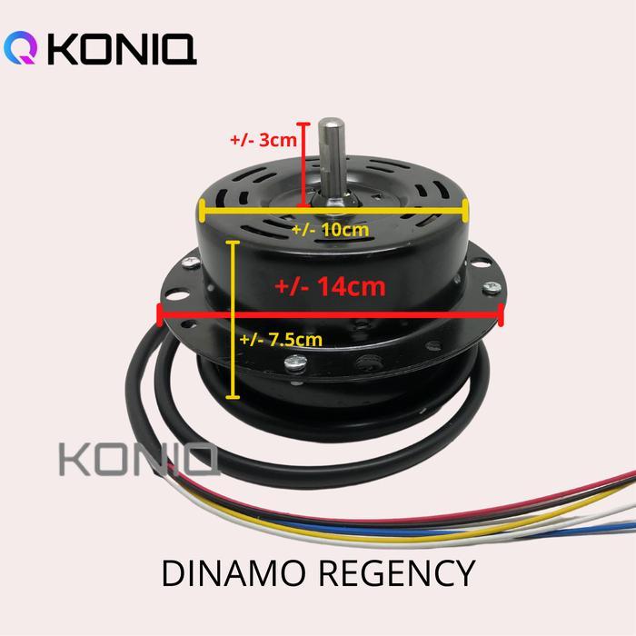 TERLARIS DINAMO KIPAS ANGIN REGENCY REGENSI TORNADO READY