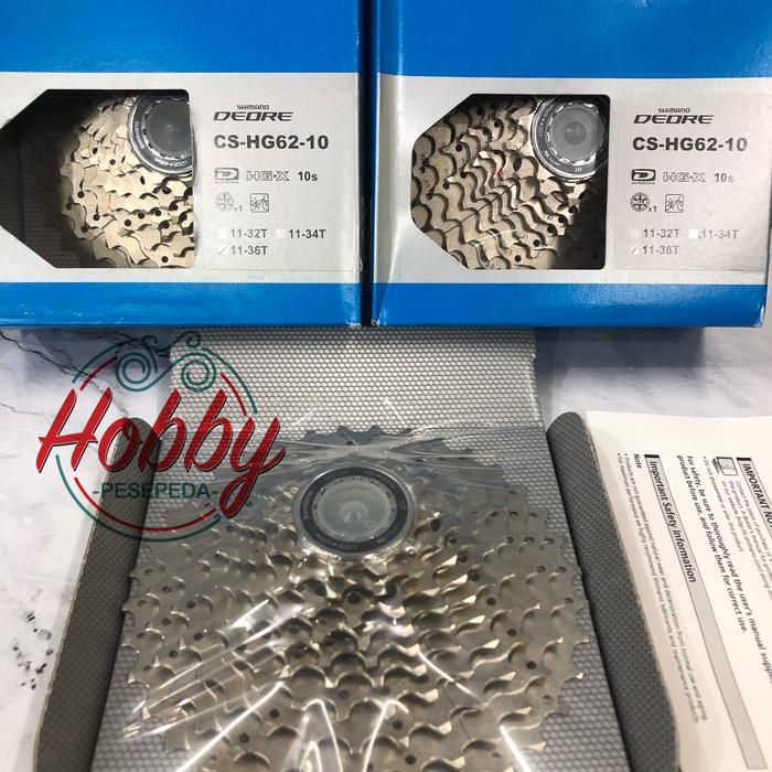 Baru Deore Sproket 10 Speed 11-36T Original Hobby Pesepeda