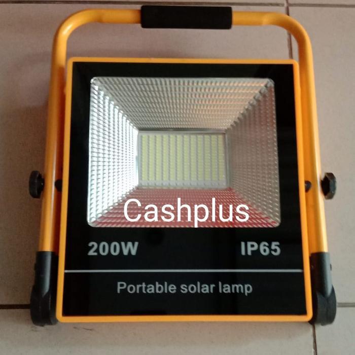 (PROMO) LAMPU SOROT LED PORTABLE 100W LAMPU TEMBAK EMERGENCY 100 WATT
