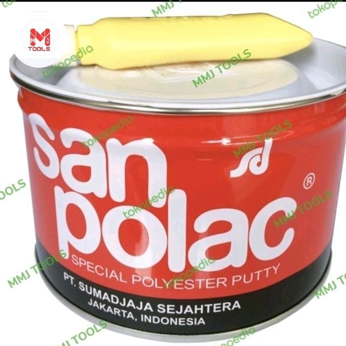 NEW!! Dempul SANPOLAC 1 KG - SANPOLAC dempul - SANPOLAC PUTTY 1 kg