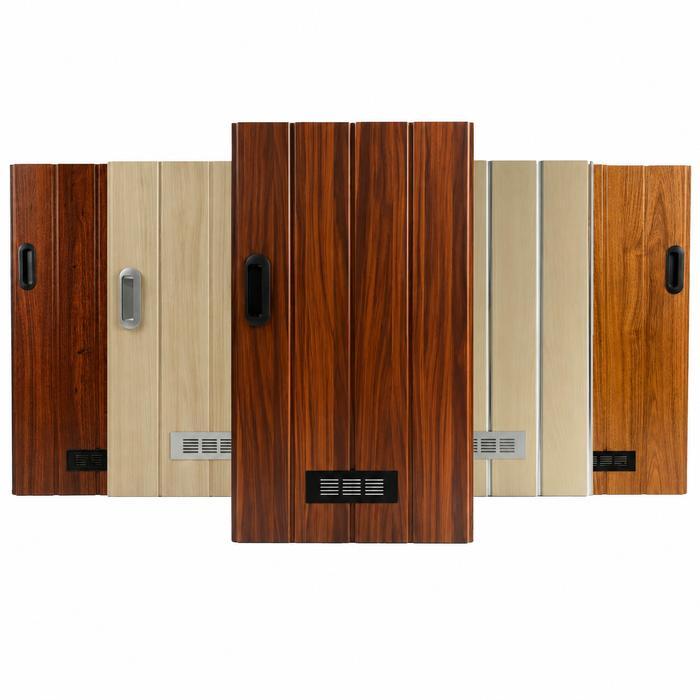 Pintu PVC Penutup Bawah Kitchen Set Estetik Motif Serat Kayu Minimalis Terlaris