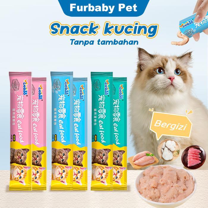 Makanan kucing Makan kucing Cemilan kucing penggemuk Snack kucing Makanan Basah Kucing Makanan